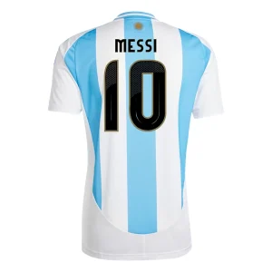 Moški Nogometni dresi Argentina Domači Copa America 2024 Lionel Messi 10