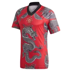 Nogometni dresi Manchester United Domači Year of the Dragon 2024-25 rdeča Kratek Rokav