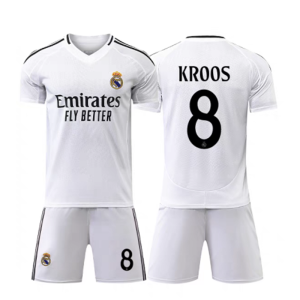 Moški Nogometni dresi kompleti Real Madrid Domači 2024-25 Toni Kroos 8