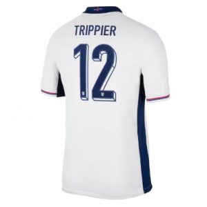 Moški Nogometni dresi za nogomet Anglija Domači Euro 2024 Kieran Trippier 12