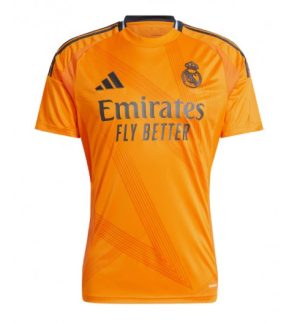 Moški Nogometni dresi Real Madrid Gostujoči 2024-25 oranžna