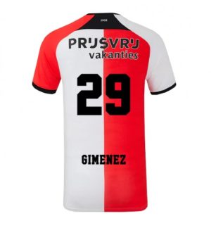 Poceni Nogometni dresi Feyenoord Domači 2024-2025 Santiago Gimenez 29