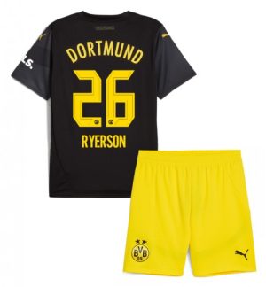 Otroški Nogometni dresi kompleti za otroke BVB Borussia Dortmund Gostujoči 2024-25 Julian Ryerson 26