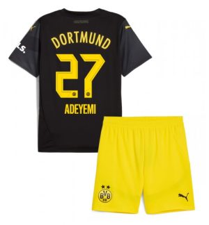 Otroški Nogometni dresi kompleti za otroke BVB Borussia Dortmund Gostujoči 2024-25 Karim Adeyemi 27