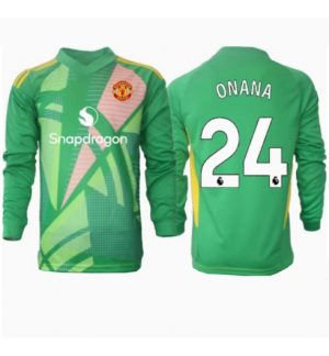 Moške Nogometnih dresov Manchester United Vratar Tretji 2024-25 Andre Onana 24